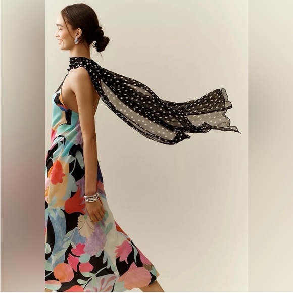 NWT w/flaw RIXO Hayley Silk Slip Dress - Picture 5 of 9